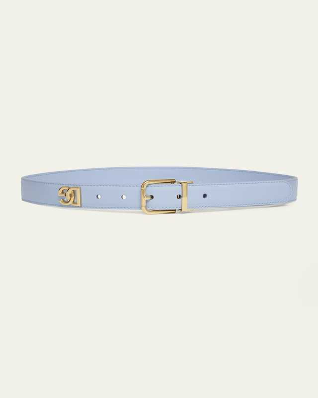 DG Logo Leather Belt